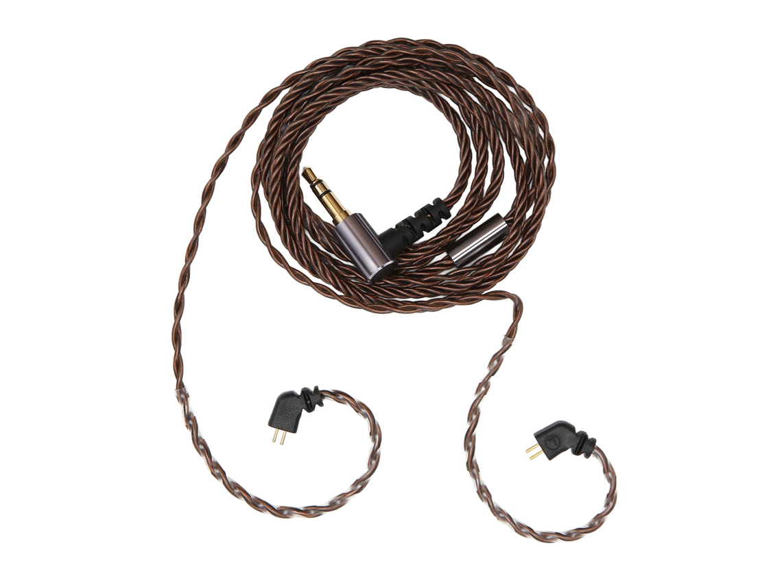 Cable De Audio Para Auriculares (reemplazo Y Mejora, Material De Cobre Sin Oxígeno) Suitable Para Tfz Trn As10 As06 As10 Zst...