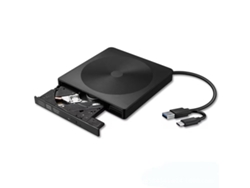 Unidad De Dvd/cd Externa Usb 3.0 Y Tipo C (compatible Con Lectura/escritura Y Cd-rw/dvd-rw)