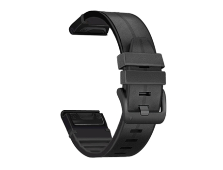 Pulsera TPU para Garmin Fenix 7X/6X/5X 26mm INF- Negro