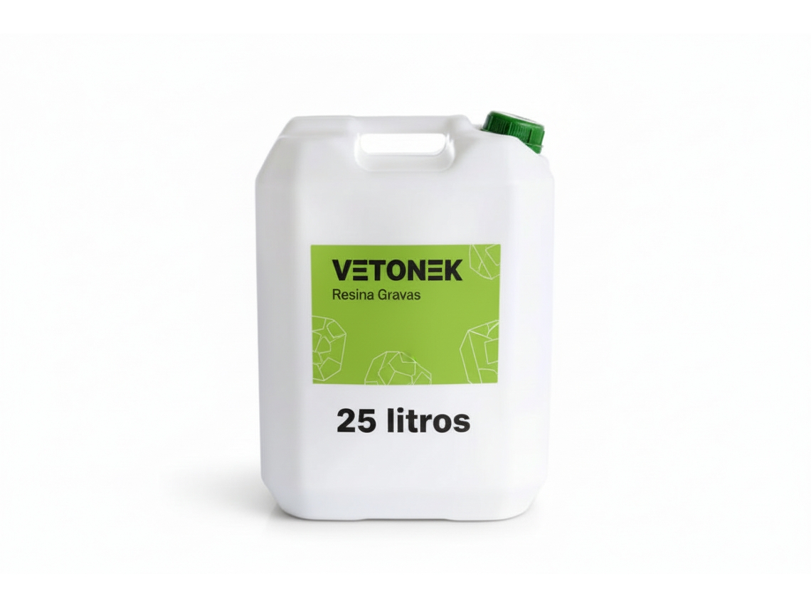 Resina Fijación De Gravas, Cantos Rodados Y Áridos 25 Litros