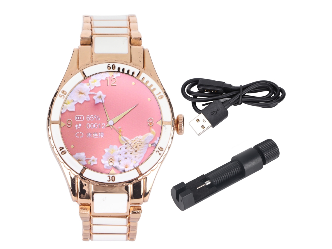 Reloj Inteligente Z73 Para Mujer, 1,09 Pulgadas, Estilo Clásico De Lujo, Grabador De Llamadas, Reproductor De Música.