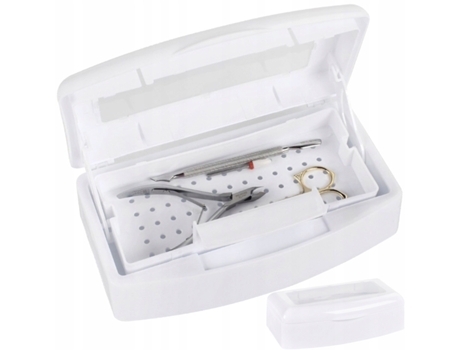 Esterilizador para pequeños utensilios de belleza - blanco