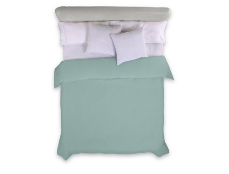 Funda Nórdica ALEXANDRA HOUSE LIVING Agua Verde Claro 220 x 220 cm