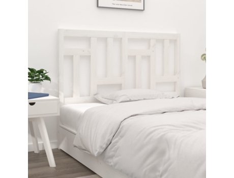 Cabecero de cama VIDAXL Blanco Madera (105.5x4x100 cm)