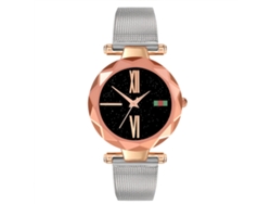 Reloj De Pulsera Analógico De Cuarzo Con Correa De Acero Para Hombres (plata)