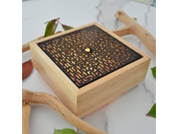 Difusor de Aceites Esenciales ZEN'ARÔME Kaori (Marrón - 14.5x14.5x6 cm)