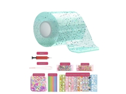 Kit de burbujas Nano Tape 2026 para niños con tutorial paso a paso y cinta adhesiva sin residuos.