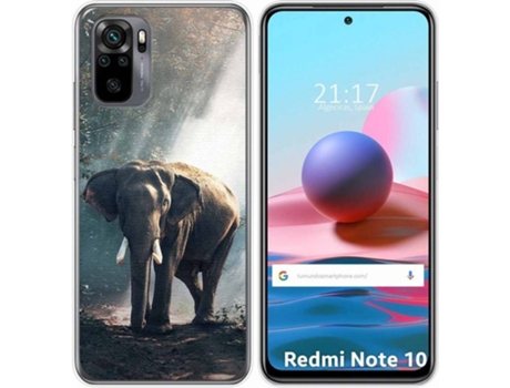 Carcasa Xiaomi Redmi Note 10 / 10S TUMUNDOSMARTPHONE Elefante Multicolor