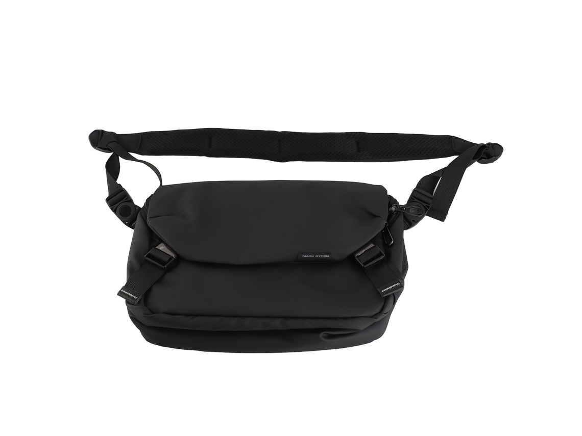Bolso De Hombro Unisex Antirrobo Para Hombre, Gran Capacidad, Diseño Multicapa, Resistente Al Desgaste, Color Negro.