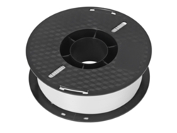 Filamento PLA de 1,75 mm (1 kg) para impresora 3D, ecológico, inodoro, sin humo, blanco