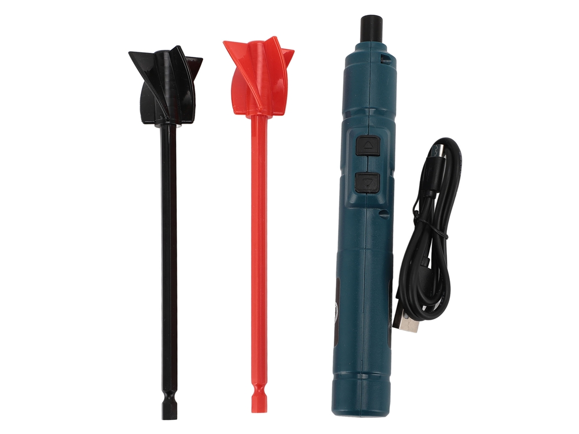 2026 Store-kit De Mezclador De Resina Eléctrico Portátil Recargable Con 2 Paletas Para Pintura Acrílica Y Manualidades Diy