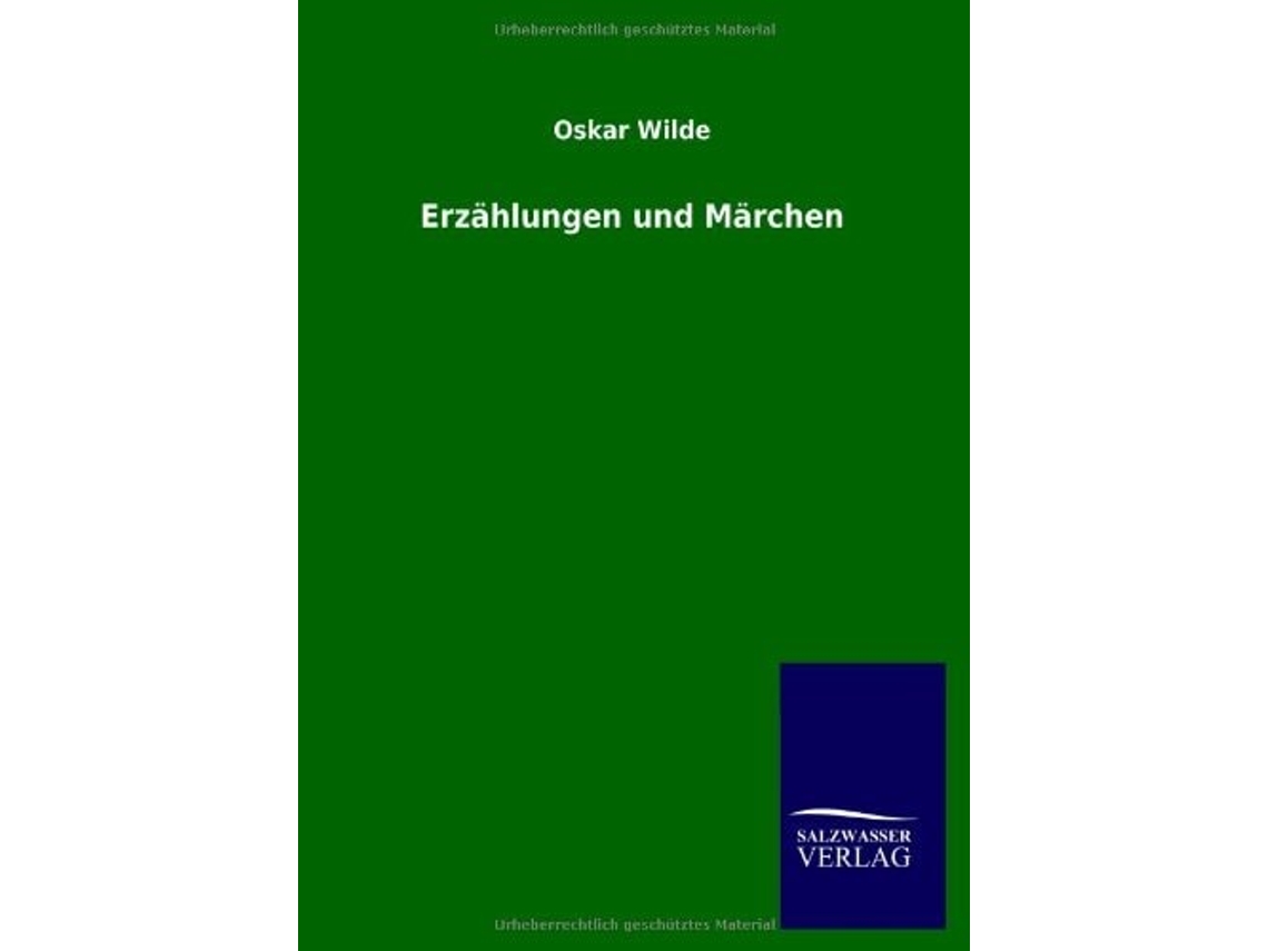 Libro Erz Hlungen Und M Rchen De Oskar Wilde (alemán)