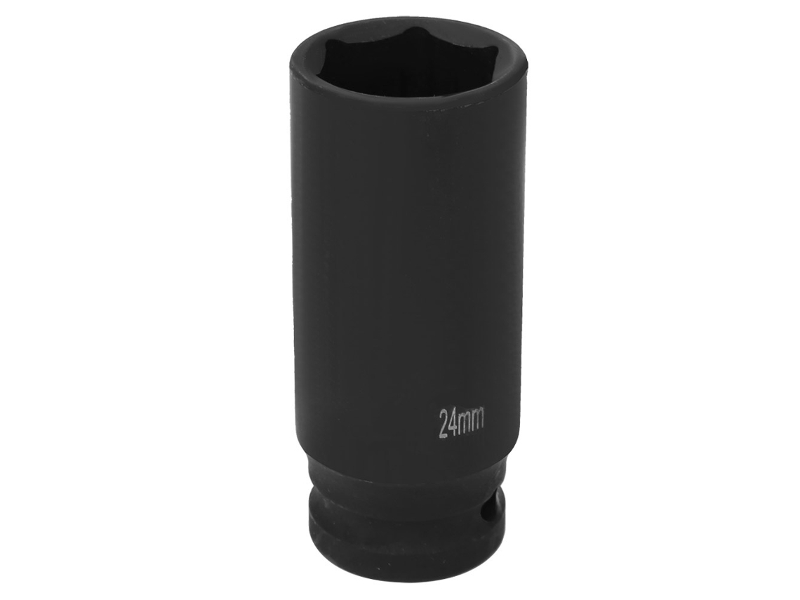 Vaso De Impacto De 1/2 Pulgada De Profundidad, 6 Puntas Métricas De 21/22/24 Mm, Neumático, De Acero