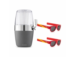 Pack Dispensador De Cerveza Refrigerante Innovagoods Y 2 Gafas De Sol Enrollables Sunfold Spain Red