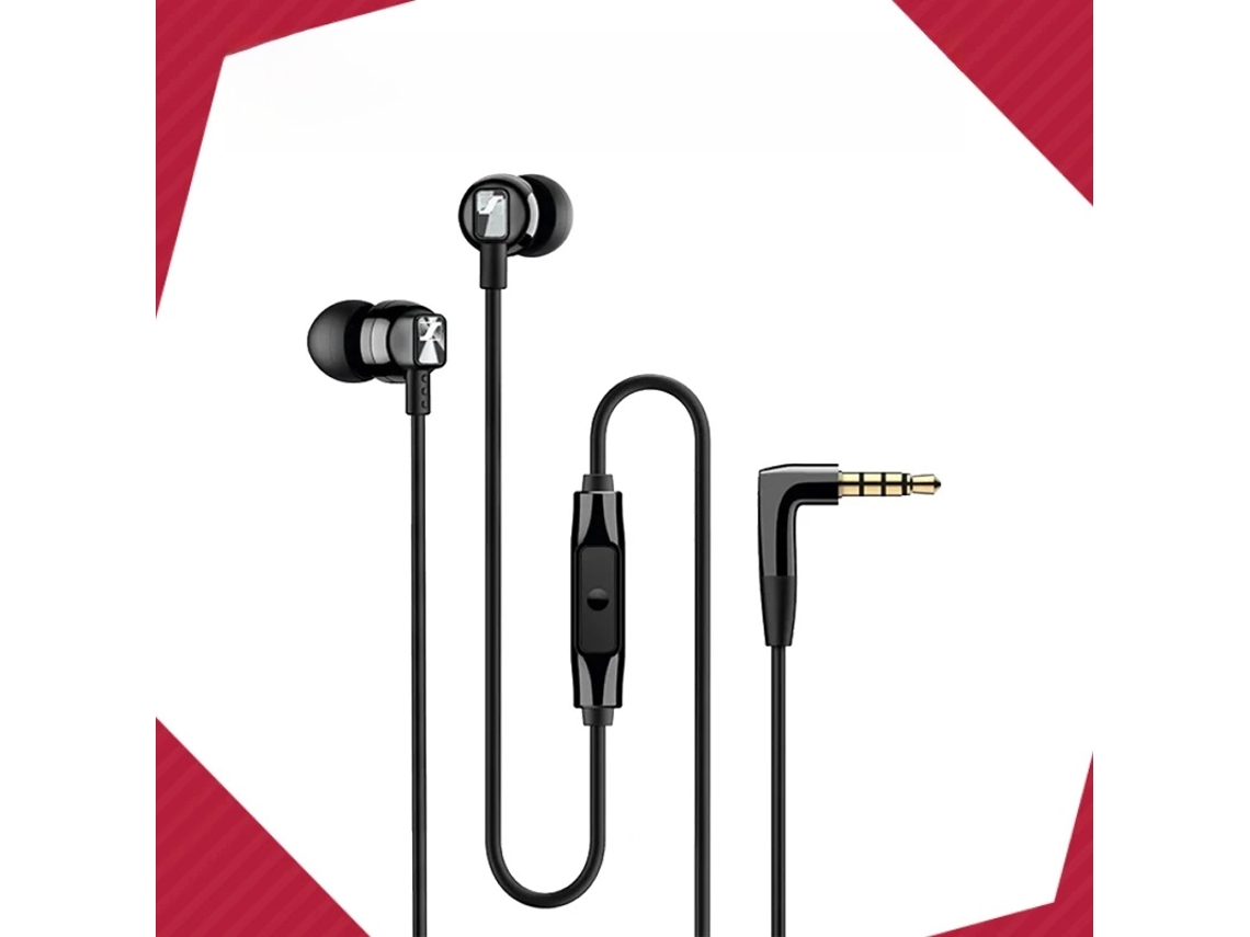 Auriculares con cable Sennheiser CX300s Pure Bass, estéreo, deportivos, con reducción de ruido para iPhone, Samsung y Xiaomi Vayotoy