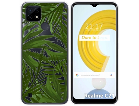 Carcasa Realme C21 TUMUNDOSMARTPHONE Dibujos Transparente Multicolor