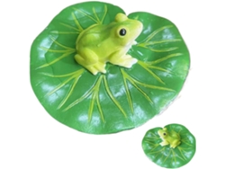 Figura Flotante Genérica Sobre Hoja Simulación De Paisaje Adorable En Resina Resina Flotante, Adecuada Para Terraza,