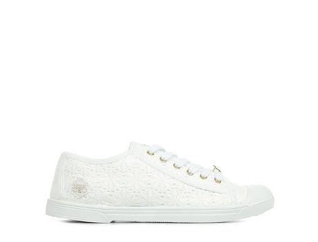 Zapatillas de Mujer LE TEMPS DES CERISES Básico Goma Blanco (36)