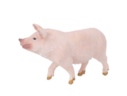 Ats-juguete Educativo Para Niños Modelo De Cerdo Animado Simulación Decoración Miniatura Para El Hogar