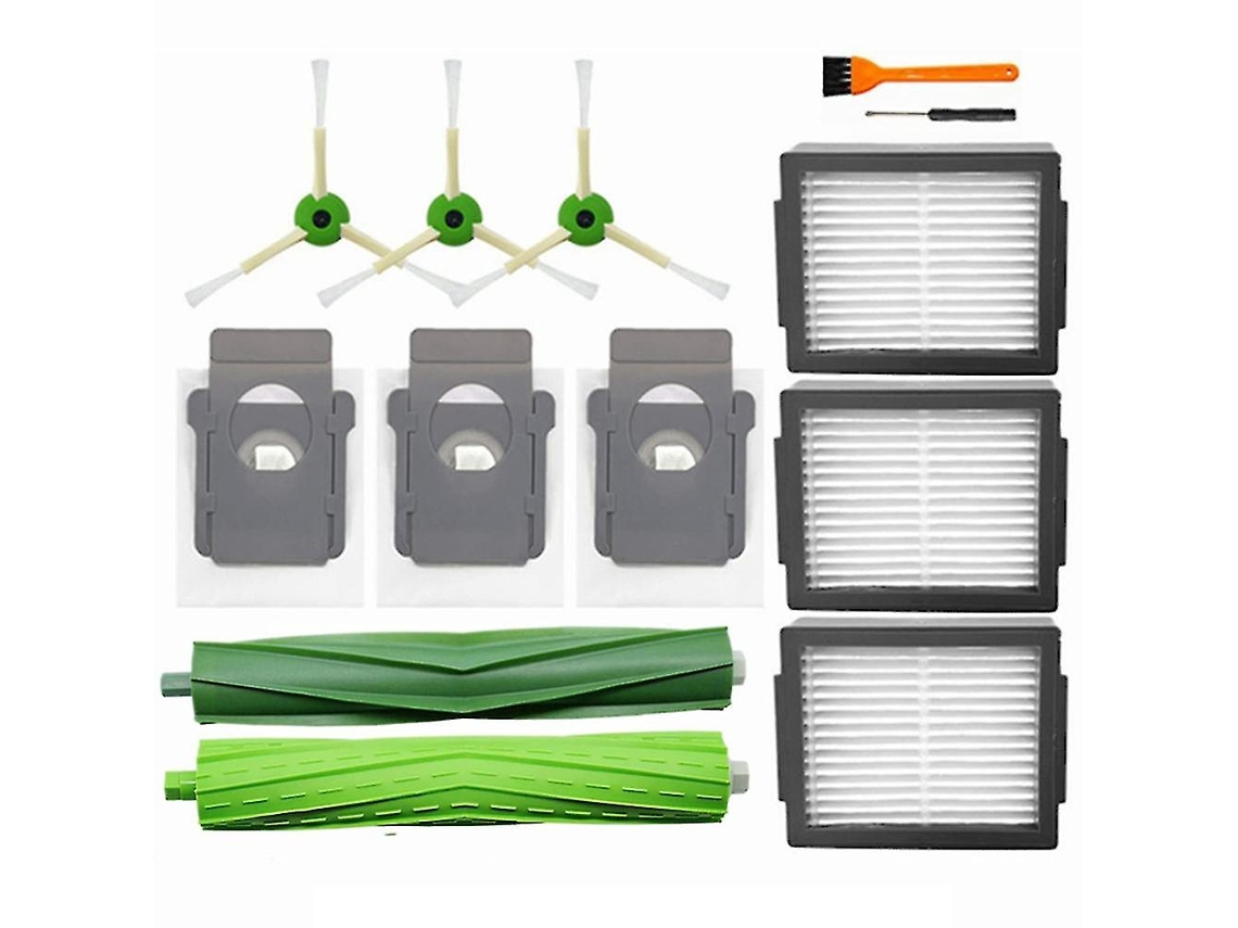 Filtro HEPA del cepillo lateral compatible con el robot Irobot Roomba i3, i7, i4, e5, e6 y j7 plus.