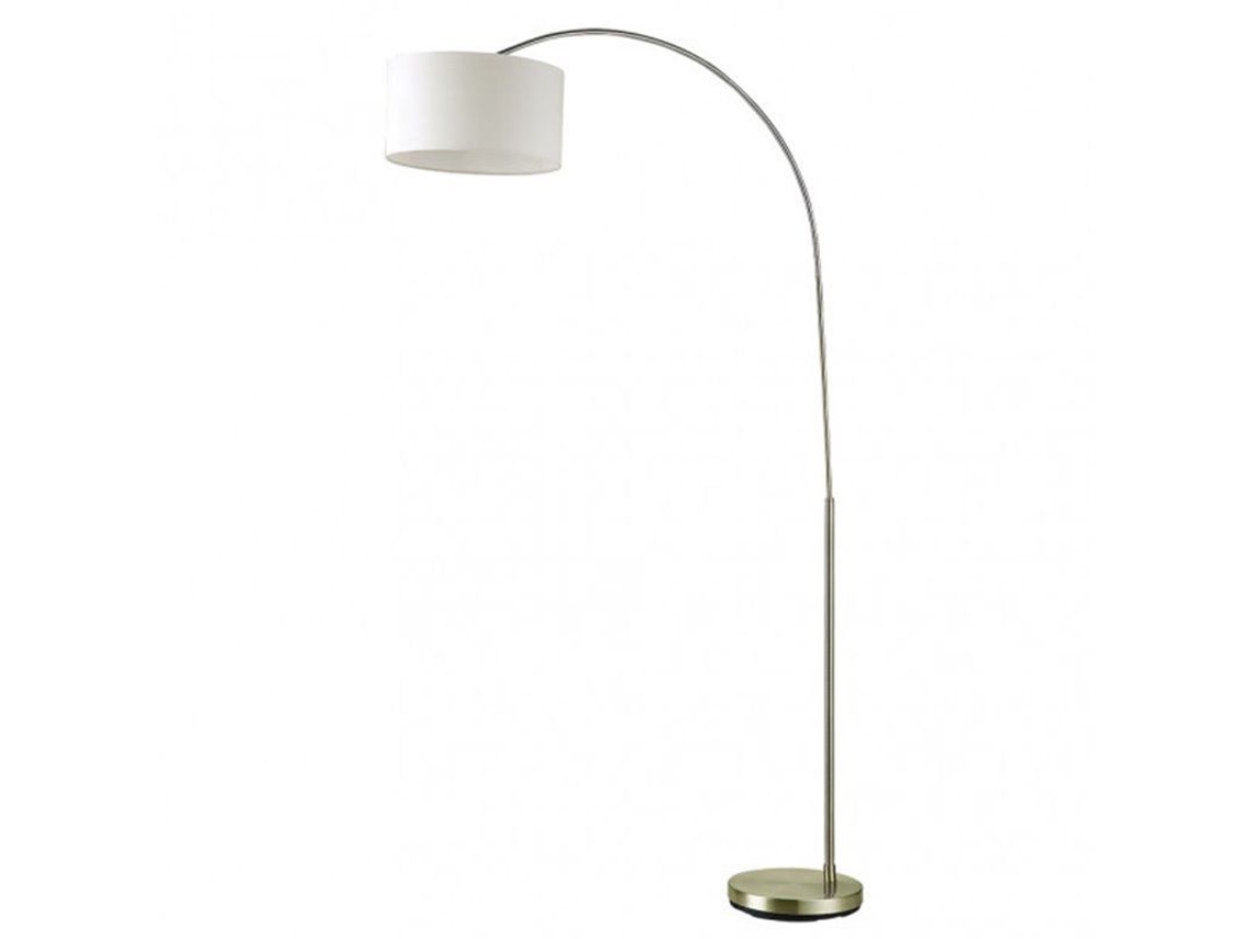 Fab 135241014 | Pie de Salón Polux 1xe27 Cuero con Pantalón Beige 165x90x34 Cm Fabrilamp