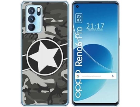 Carcasa Oppo Reno 6 Pro 5G TUMUNDOSMARTPHONE Camuflaje 02