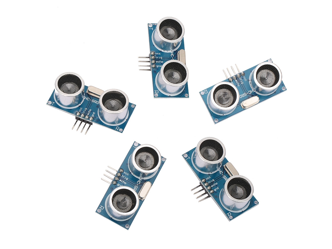 Veloriskku-5 Unidades De Módulo Hc Sr04 De Medida De Distância Ultrassônico Sensor Transdutor Para Arduino