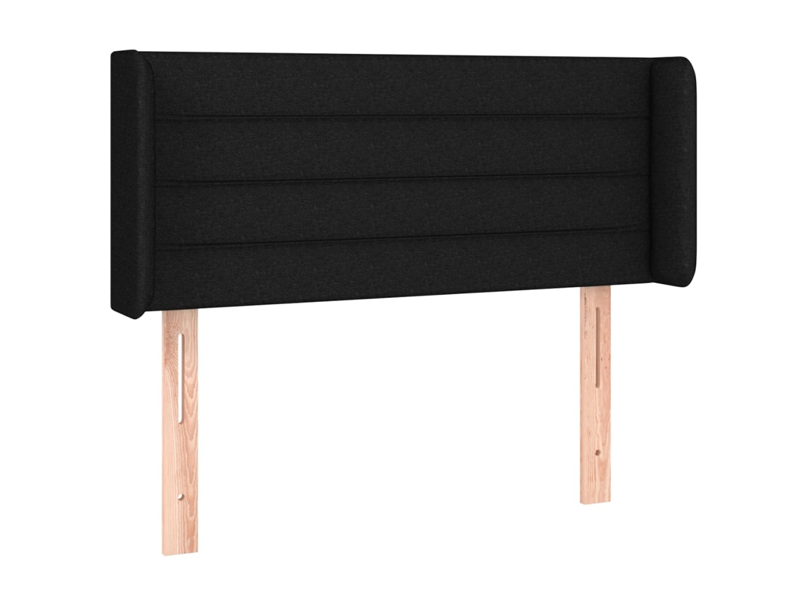 Maison Exclusive - Cabecero De Tela Negro 103x16x78/88 Cm