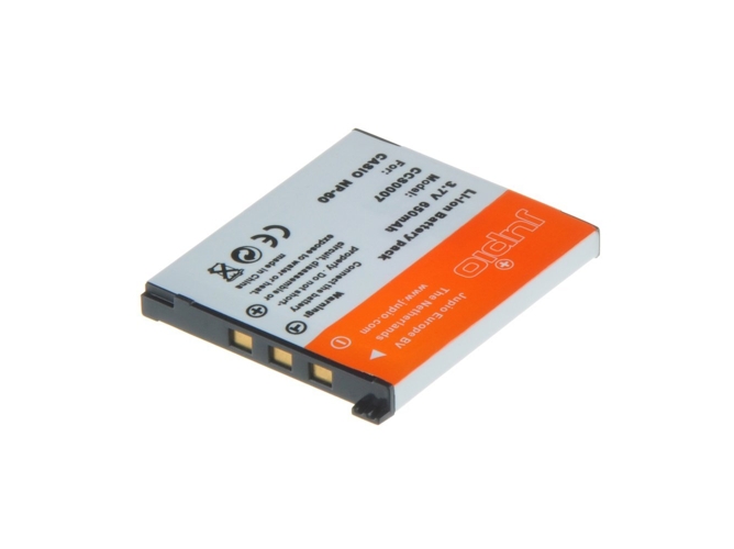 Batería JUPIO CCS0007 para CASIO NP-60 650 mAh