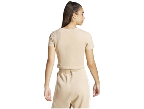Camiseta de Mujer ADIDAS Beige (S)