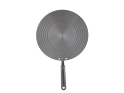 Placa Difusora De Calor De Aleación De Aluminio De 6 Mm Con Asa, 28 Cm, Para Cocina Y Descongelación Rápida.