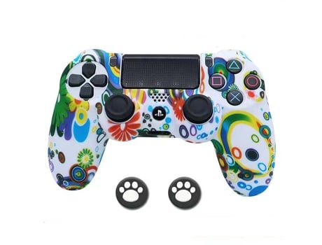 Carcasa para mando PS4 MOROROR Multicolor