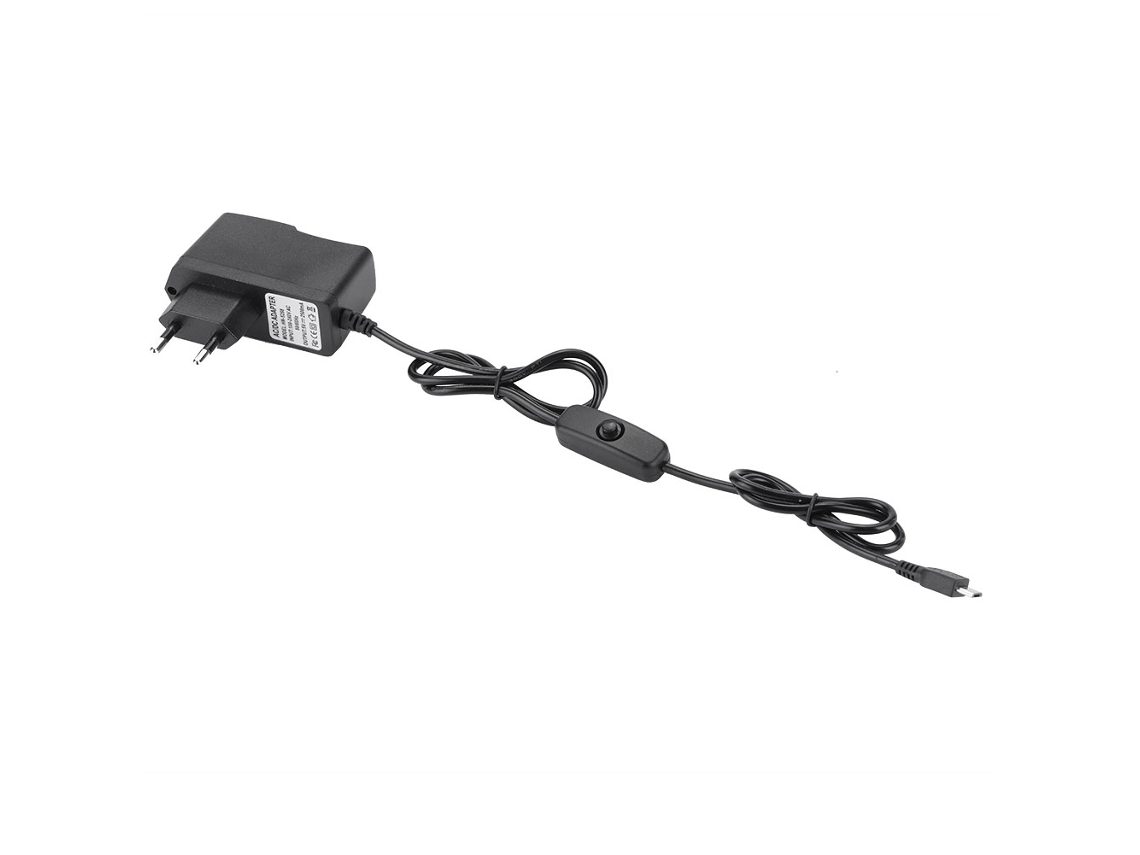 Ycy-adaptador De Alimentación 5v 2.5a Cargador Con Interruptor On/off 100v-240v