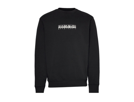 Sudadera NAPAPIJRI Hombre (XXXL - Negro)