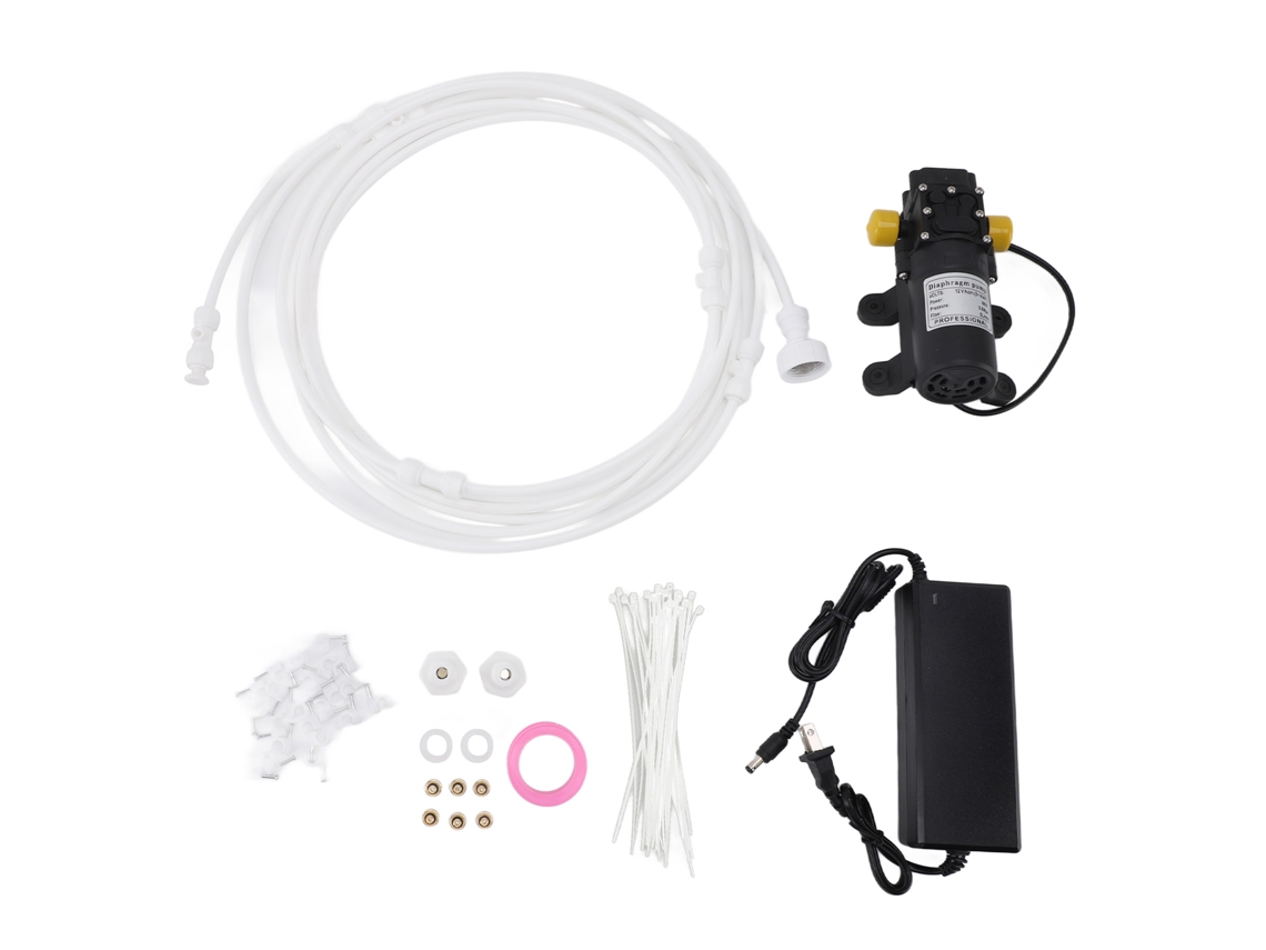 Sistema de nebulización de baja presión con filtro para jardín de 6 m