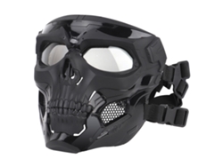 2026-1 Pieza Máscara De Calavera Facial Máscara De Casco De Cara Completa Máscara Protectora Cs Halloween Disfraz Fiesta Cosplay