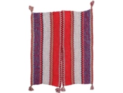 Chal De Mujer Con Estampado Étnico Cálido, Accesorio De Invierno De Tela Suave Y Versátil.