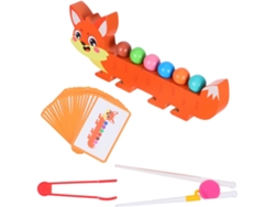Juego De Mesa Con Cuentas De Madera, Juguete Montessori Para Niños Pequeños