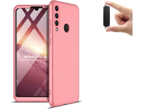Funda y Soporte Huawei Y6p PHONESHIELD Slim Armor 360º Rosa