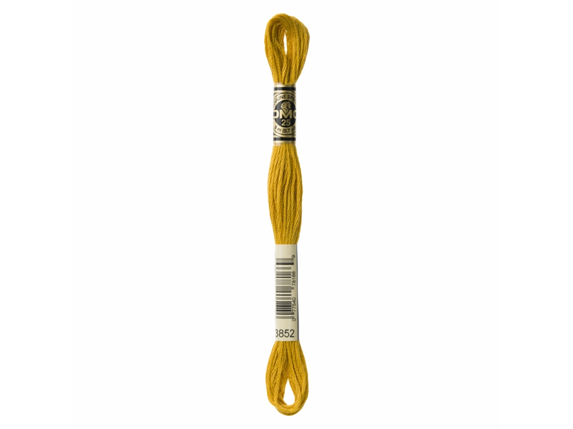 Hilo de Bordar DMC Mouline 117Mc Amarelo Mostarda 3852