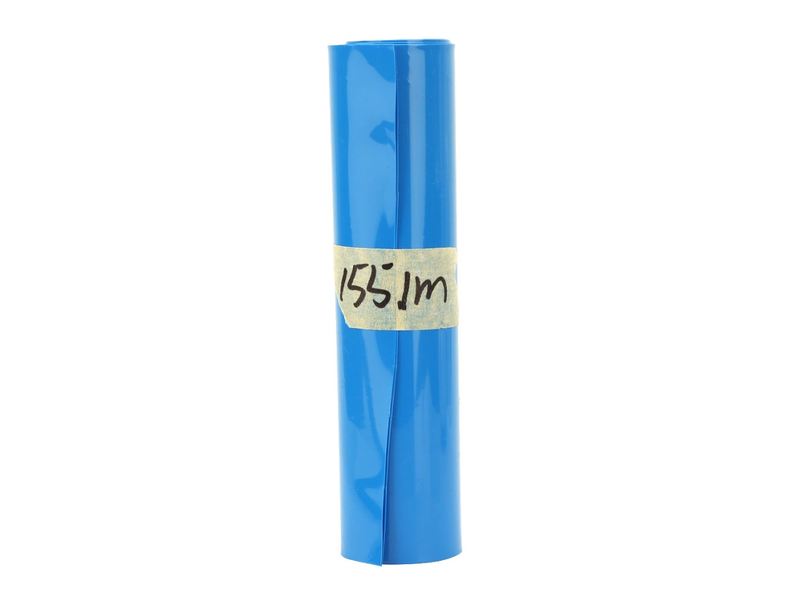 Tubo Termorretráctil De Pvc Para Baterías 18650, 5 Metros (155 Mm X 5 M)