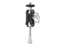 2026-super Clamp Brazo Multifuncional Cabeza Doble Giratoria 360° Adaptador Rosca 1/4 Para Cámara Dslr