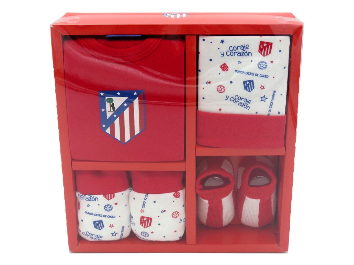 Conjunto de bebé del Atlético de Madrid, modelo ''Primer Conjunto''
