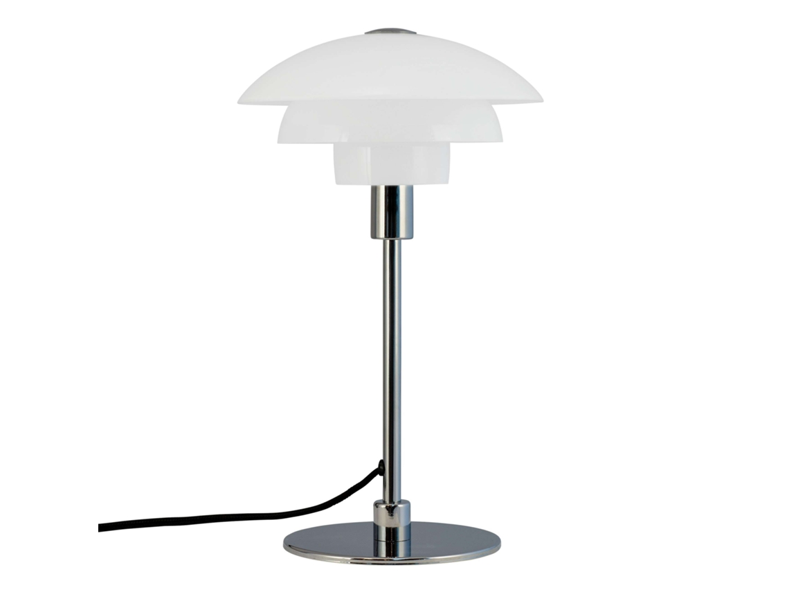 Lámpara de mesa Morph D21 de vidrio opalino DYBERG LARSEN