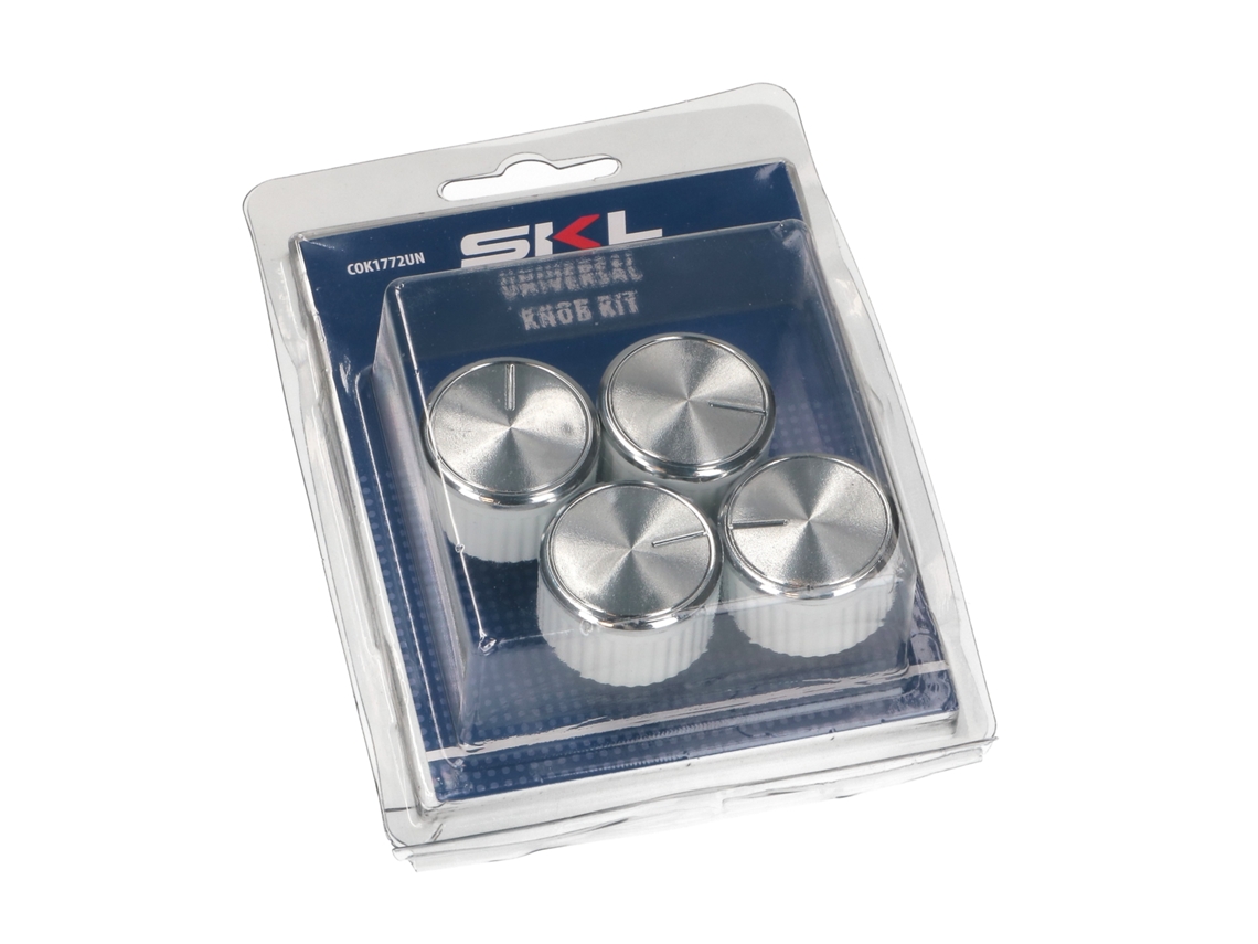 Kit De Tiradores De Cocina Con Varilla Larga - Blanco, 4 Piezas Placa De Gas Cok1772un