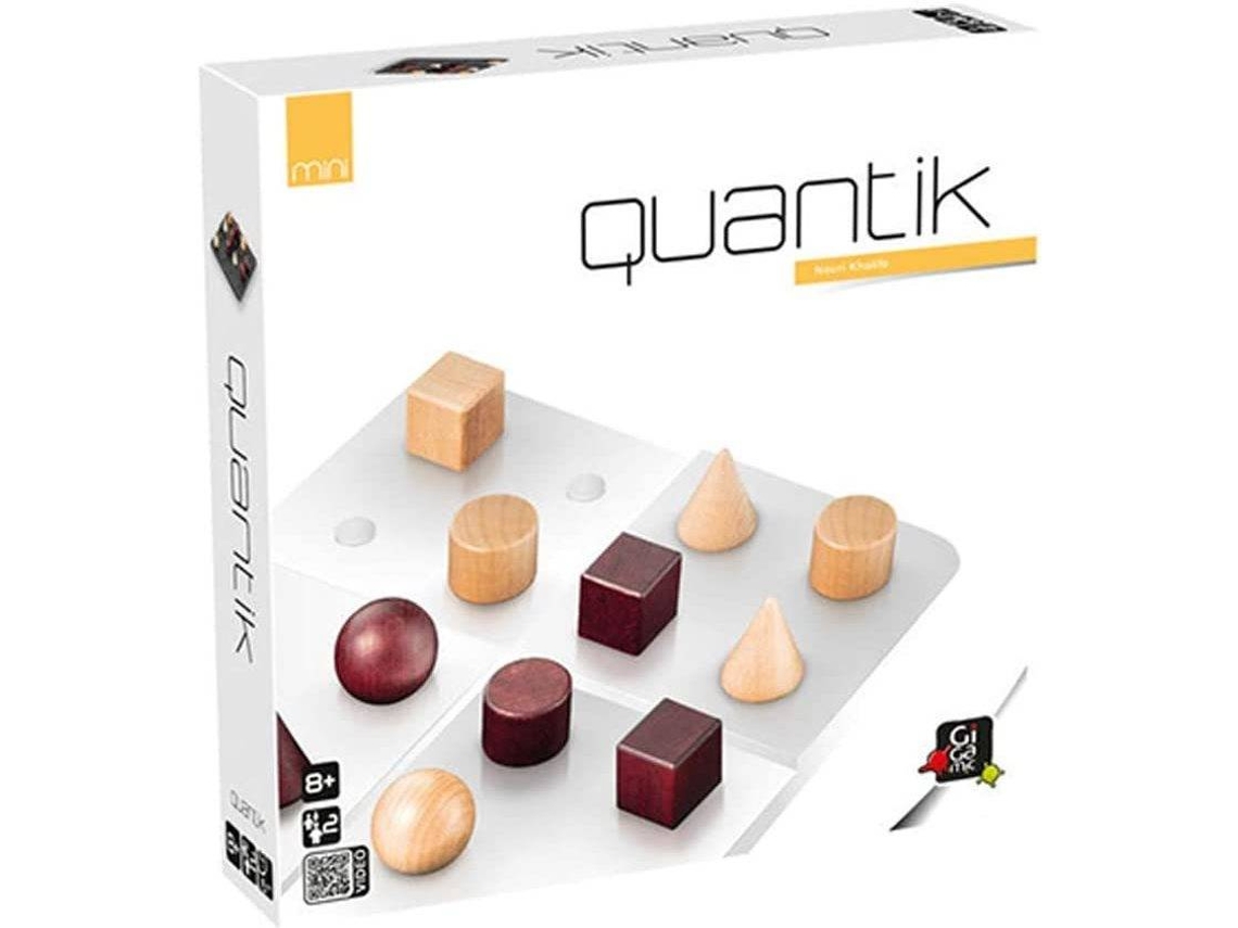 Juego de Mesa GIGAMIC Quantik Mini (Edad Mínima: 8 -Dificultad: Baja)