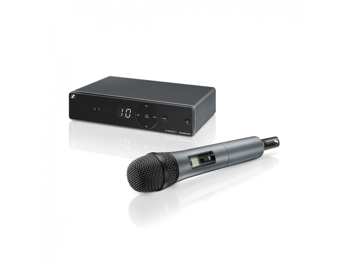 SENNHEISER sistema microfone mão xsw 1-835 a-band vocal set (548-572 mhz)