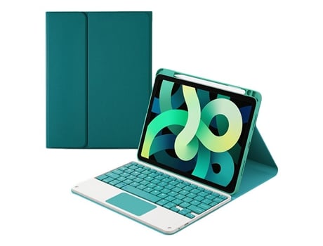 Carcasa Flip Cover y Teclado Bluetooth YIMGOTTA HK11C para iPad Air5 10.9ï 2022)/iPad Air4 10.9ï 2020)/iPad Pro11(2022/2021/2020/2018)