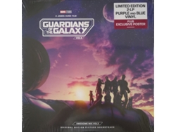 GUARDIANS OF THE GALAXY VOL.3 (AWESOME MIX VOL.3) - Vários Artistas 2LP VINILO PÚRPURA Y AZUL Edición Limitada GATEFOLD