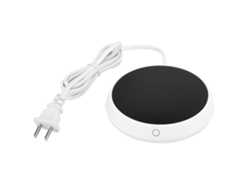 Calentador Eléctrico De Mesa Para Tazas Con Base De Calentamiento Uniforme, Seguro Y Portátil Para Café, Té Y Leche (110 V).